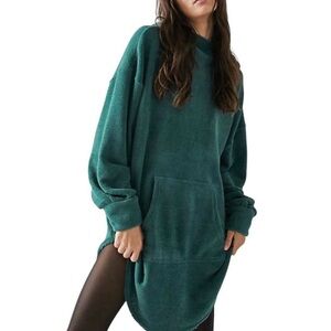 Free People Everywhere Hoodie Beach Oversized Hoodie Dress Small